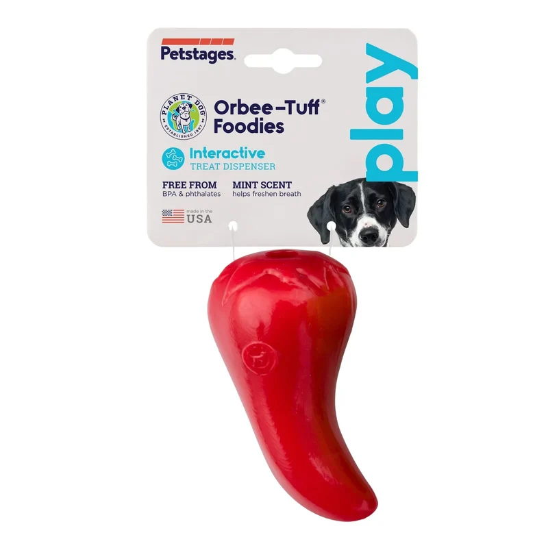 Planet Dog Chilli Pepper – robustes Hundespielzeug