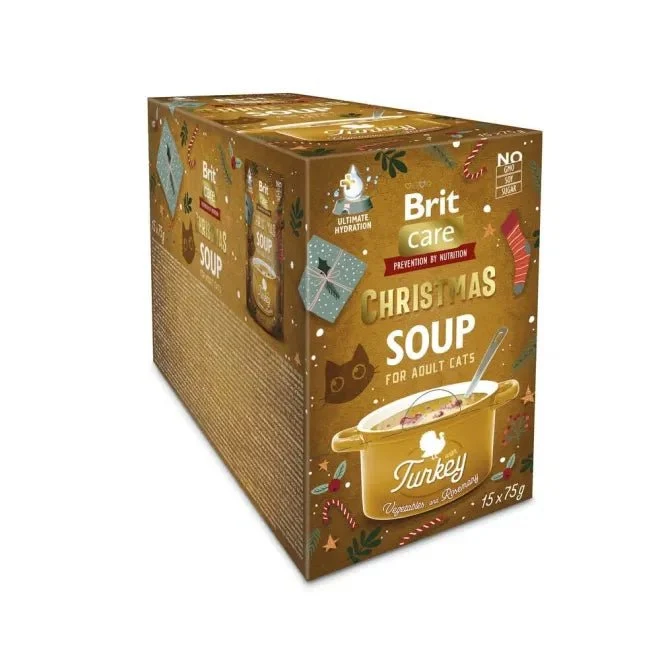 Christmas Soup para gato - Peru com vegetais e rosmaninho (saquetas 75g)