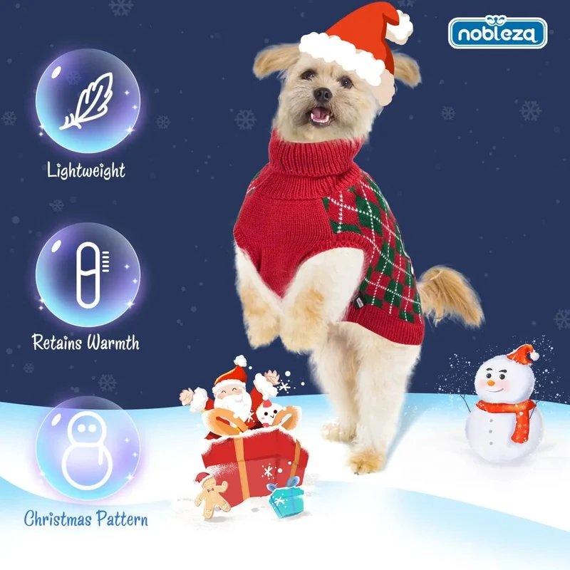 Camisolas de Natal para cães e gatinhos