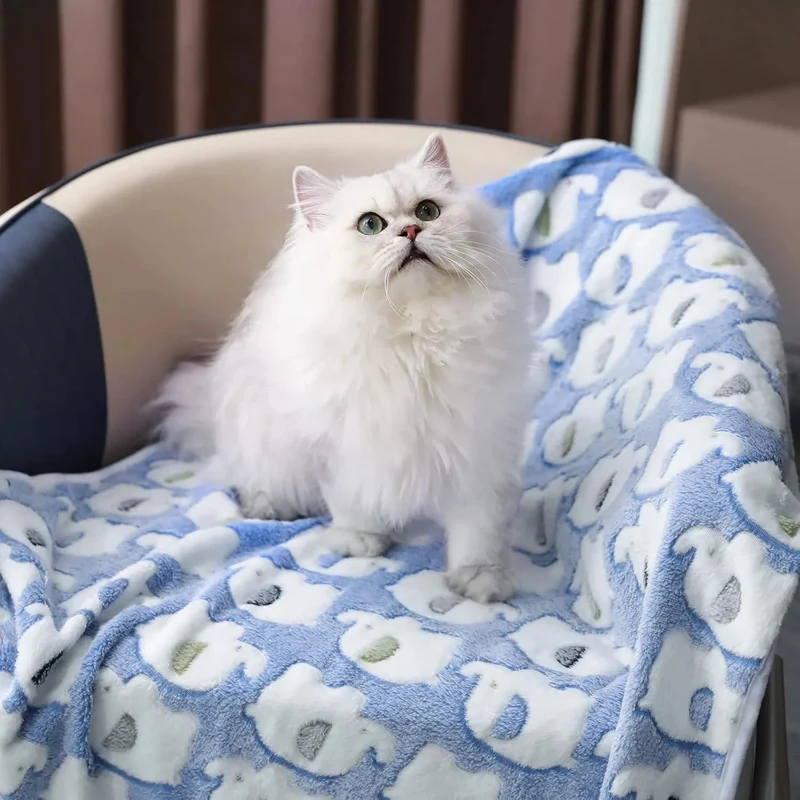 Conjunto de 3 Mantas para cães e gatos, suaves e quentes