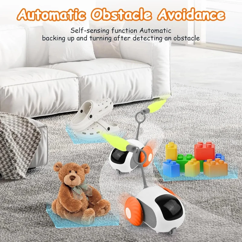 Brinquedo Interativo para Gatos, com comando à distância, 2 Modos