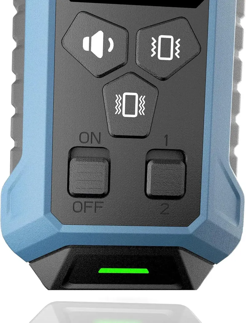 Coleira de treino para cães, sem descarga elétrica, 9 níveis, som, vibração e impulso, alcance de 3000 m, recarregável, automonomia 30 dias, impermeável IP67