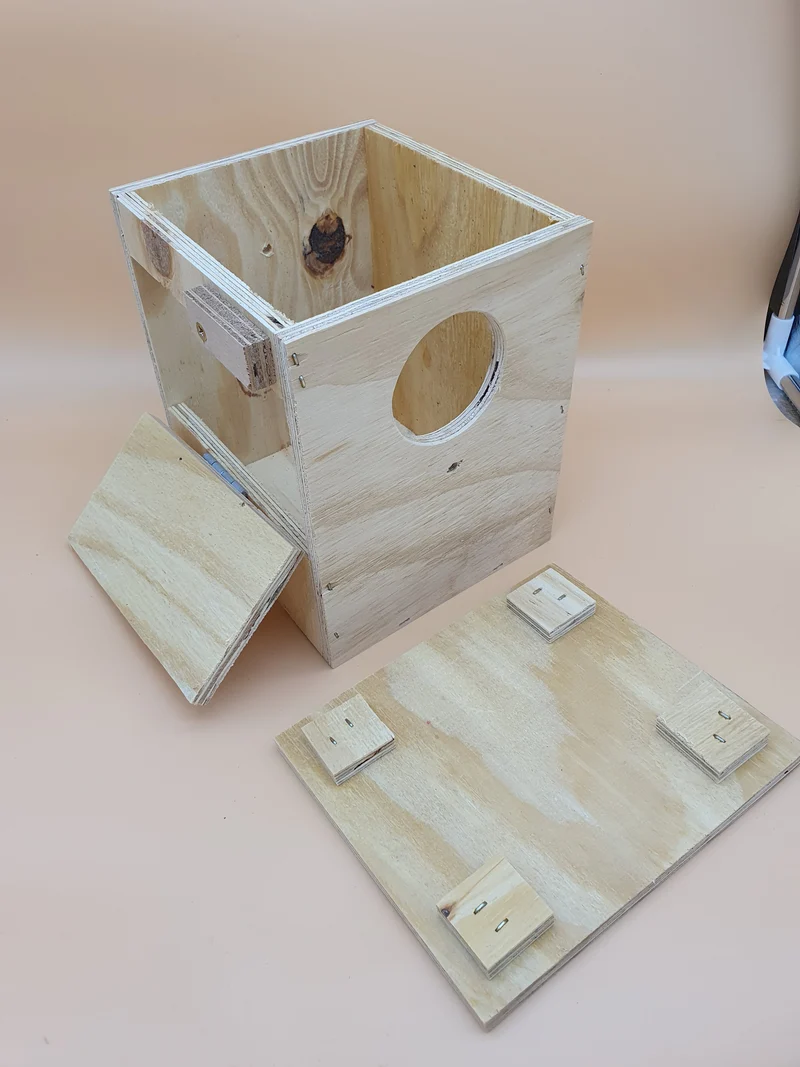 Nestblock Sittiche 15 x 15 x 20
