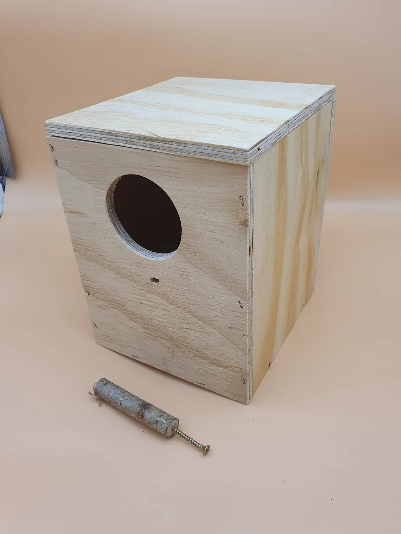 Nestblock Sittiche 15 x 15 x 20