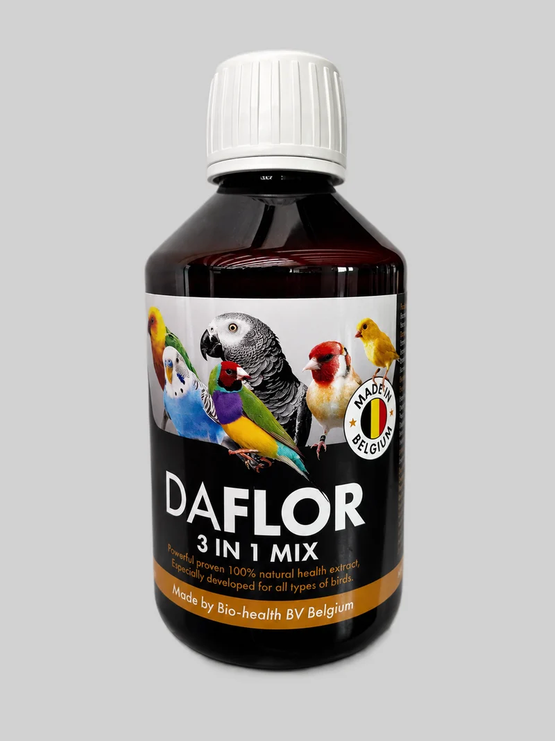 NEU Daflor 3-in-1-Mix 250 ml – Für Vögel – Knoblauchfrei