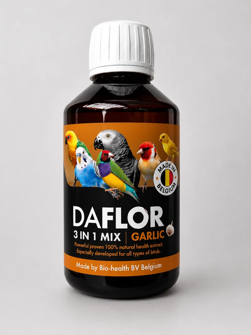 NEU Daflor 3in1 Mix 250ml - Vögel - Mit Knoblauch