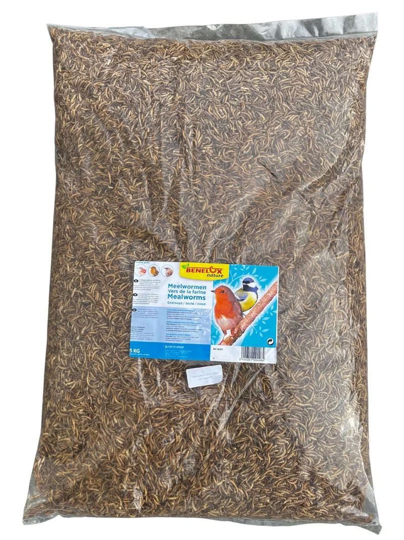 Getrocknete Mehlwürmer Beutel 1kg