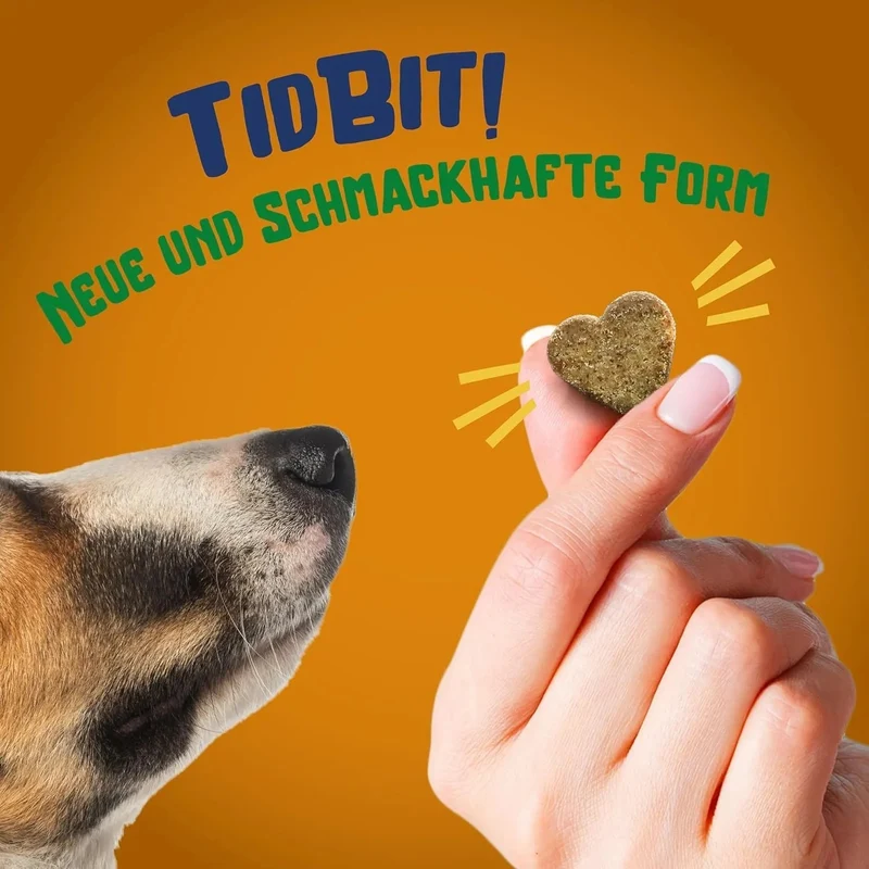 Snacks para Cães, Contra a Queda de Pelo - Alimento Suplementar para Cães para Manter o Pelo e a Pele Saudáveis - com Óleo de Salmão, Vitamina A e E - 180 g