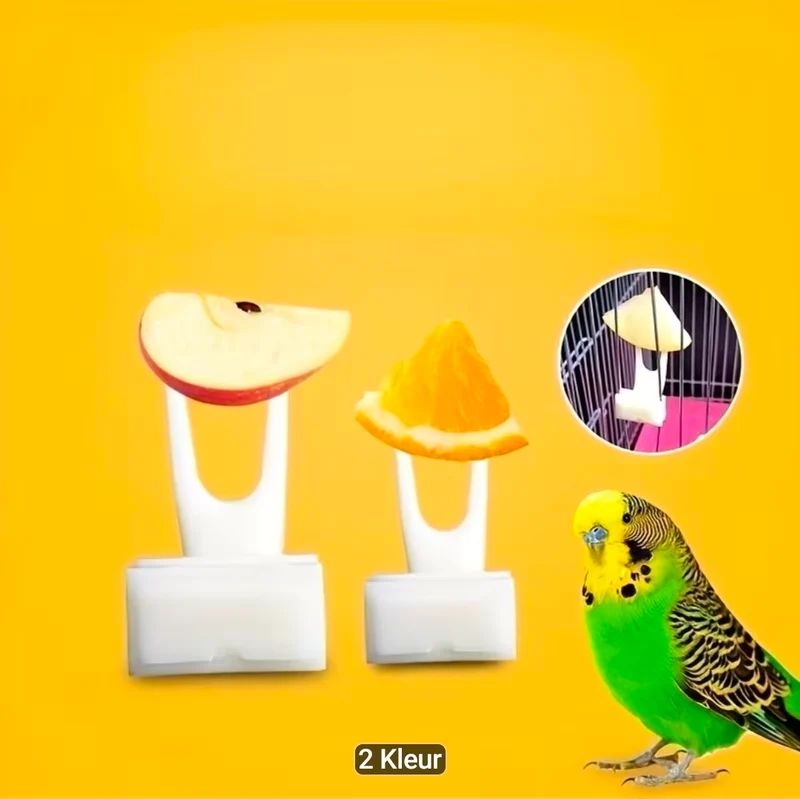 Obst- und Gemüsehalter (2 Stück) Kräuter-Vogelfutter