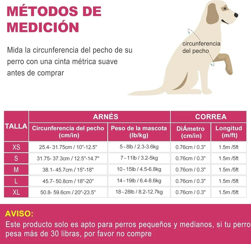 Conjunto de arnês refletor e trela para cão, ajustável e acolchoado