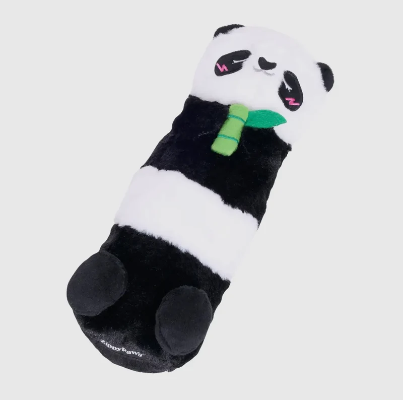 Snooziez mit Shhhqueaker-Panda-Leises Hundespielzeug