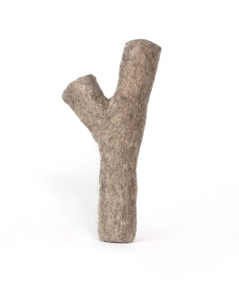 BUDDY. Hundespielzeug aus Wollfilz "Stock"