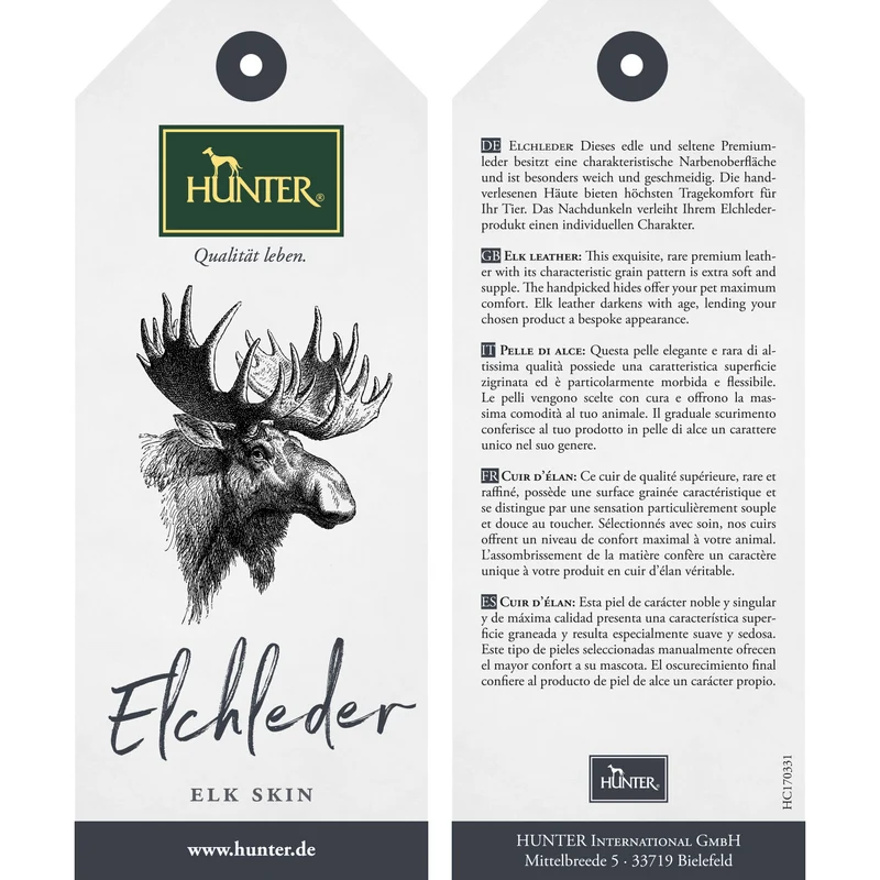 Halsband Round & Soft Elk