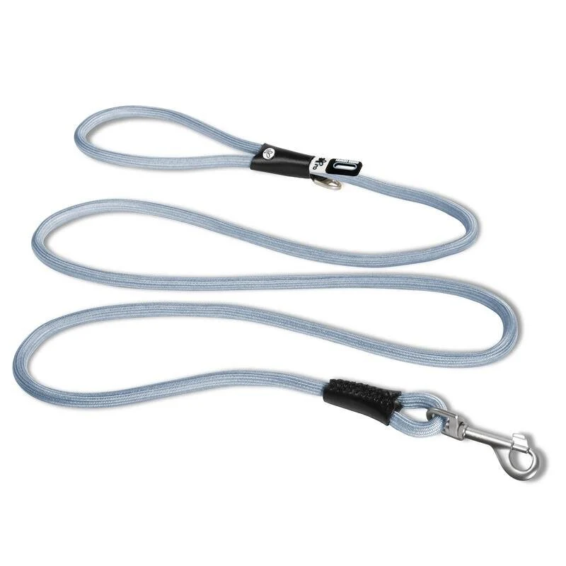 Curli Stretch Comfort Hundeleine – ultraweich, Snap-In Karabiner, Kotbeutelspender, 1,8 m