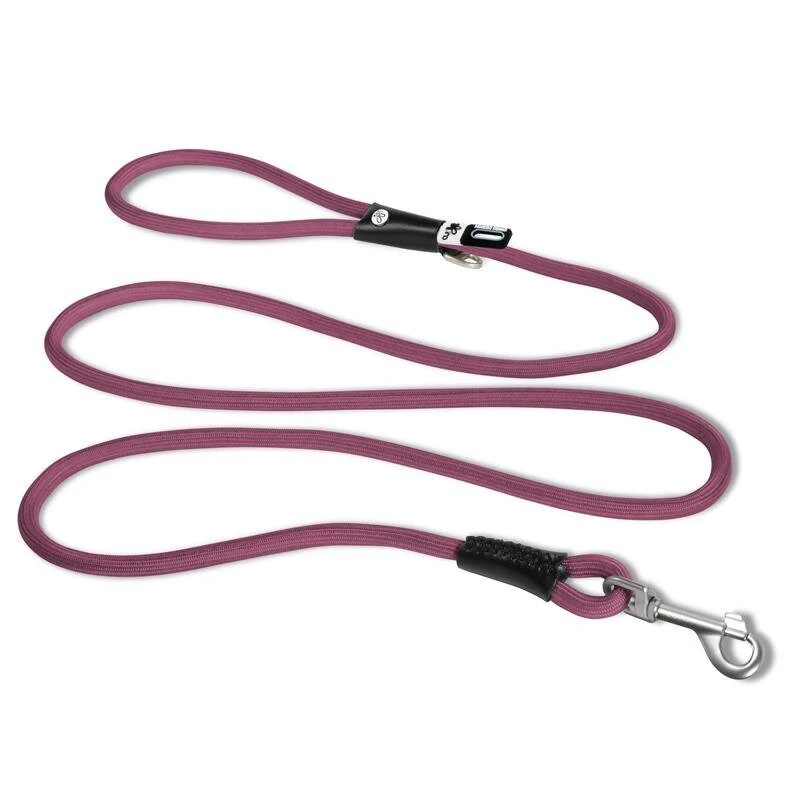 Curli Stretch Comfort Hundeleine – ultraweich, Snap-In Karabiner, Kotbeutelspender, 1,8 m