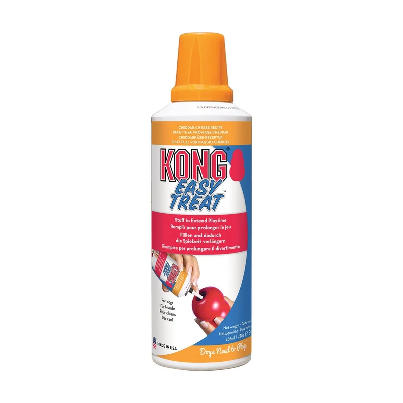 KONG Easy Treat – Hundesnack-Paste für KONG Spielzeuge | Leber & Käse