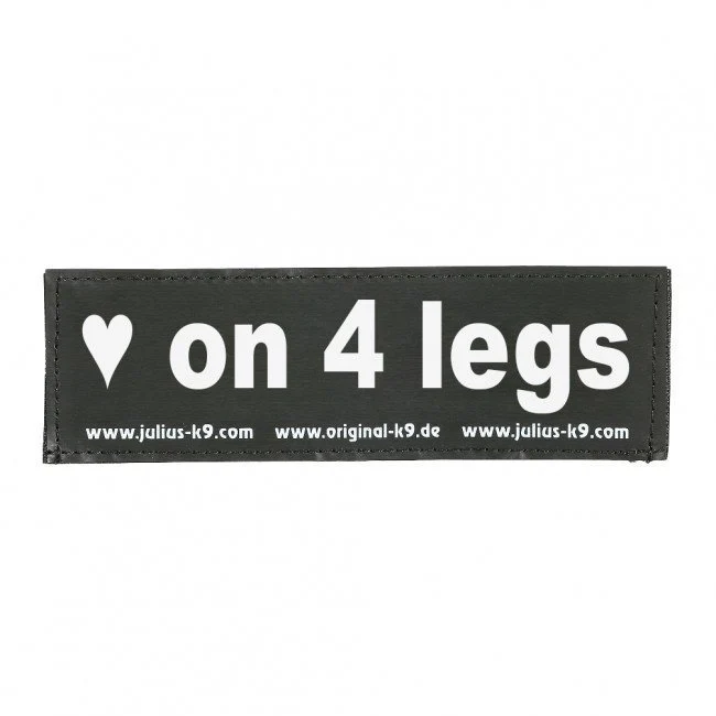 Julius K9 Logo Klettsticker klein M - Z