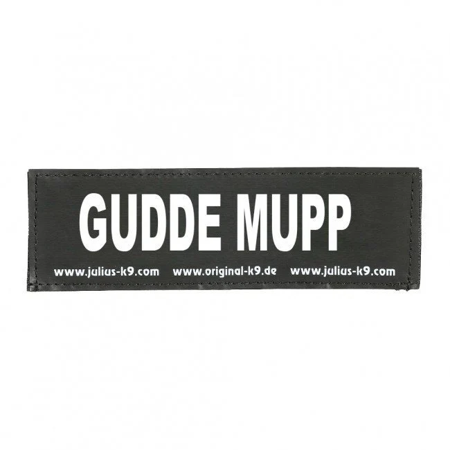 Julius K9 Logo Klettsticker klein G - L