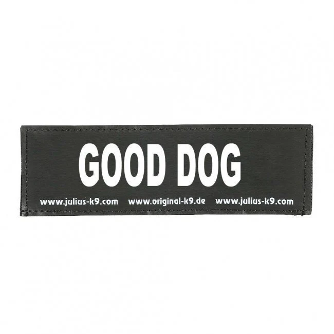 Julius K9 Logo Klettsticker klein G - L