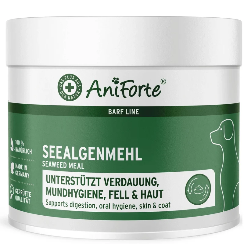 AniForte Seealgenmehl – BARF-Zusatz für Hunde