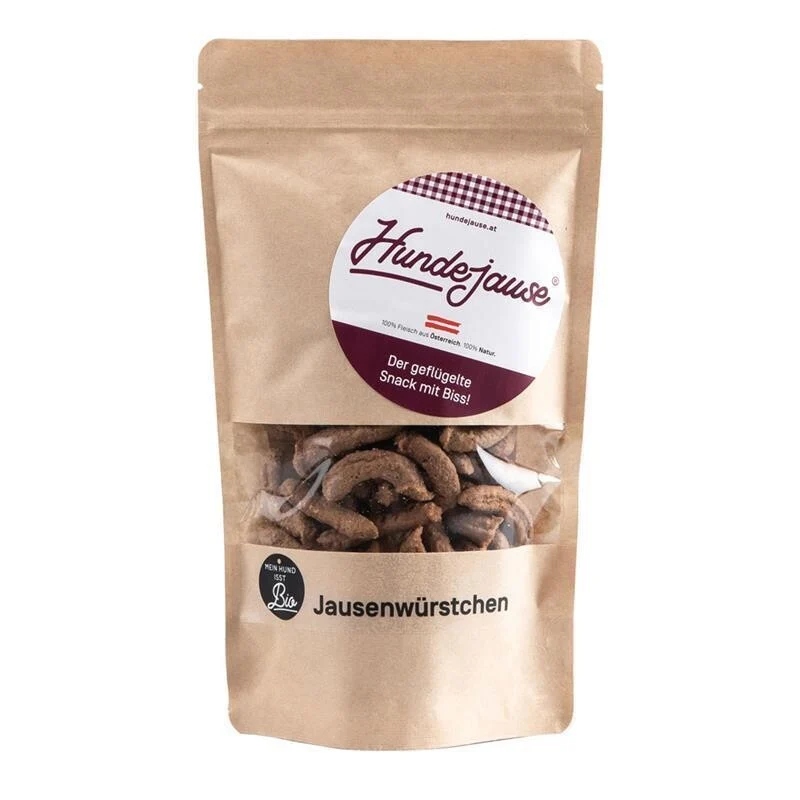 Hundejause Bio-Würstchen – Snack für Hunde