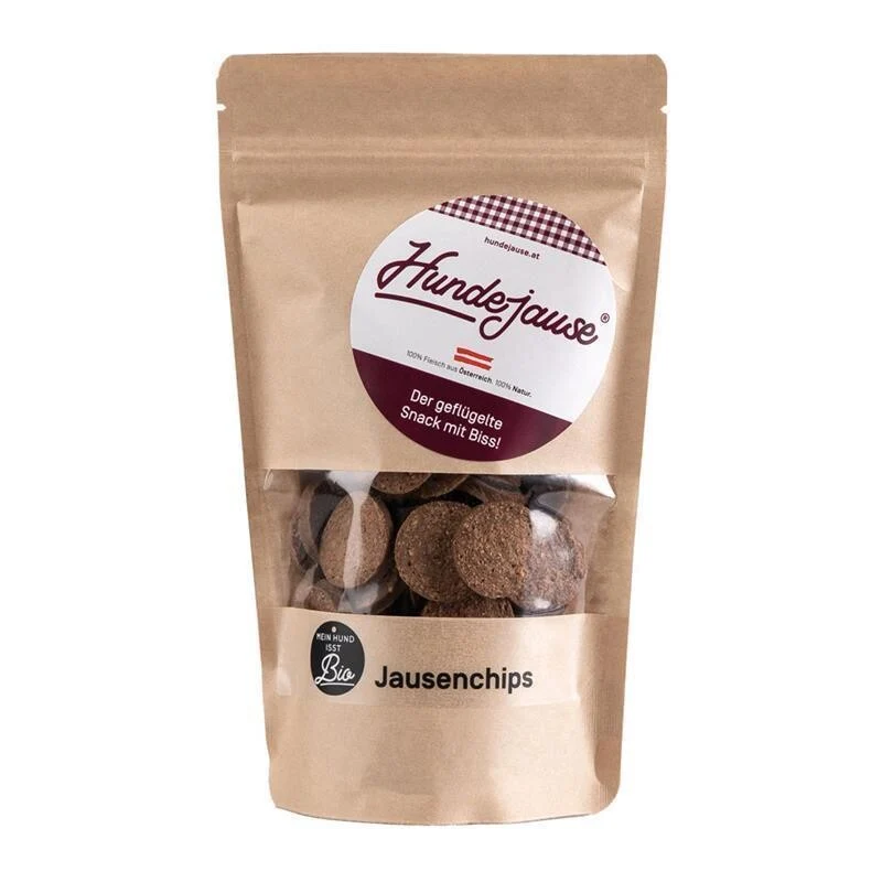 Hundejause Bio JausenChips – knuspriger Hundesnack