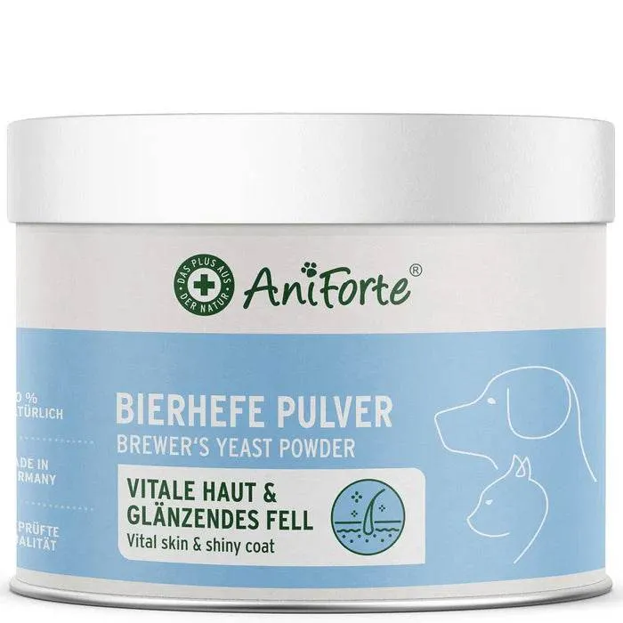 AniForte Bierhefe Pulver – Fell & Wohlbefinden