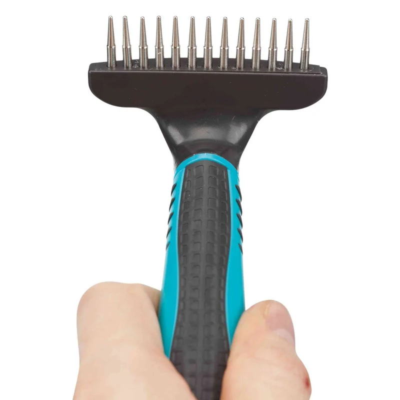 Fell Entfilzer mit rotierenden Zinken