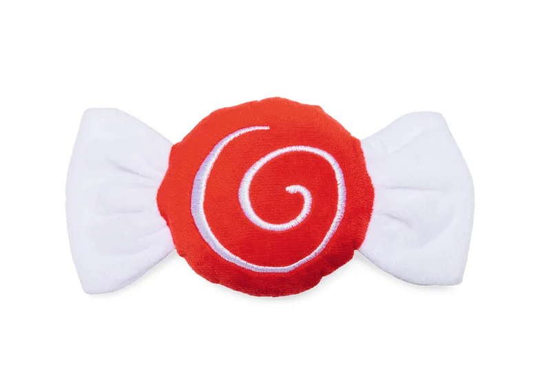 Beeztees Xmas Weihnachtsbonbon – Plüsch-Hundespielzeug