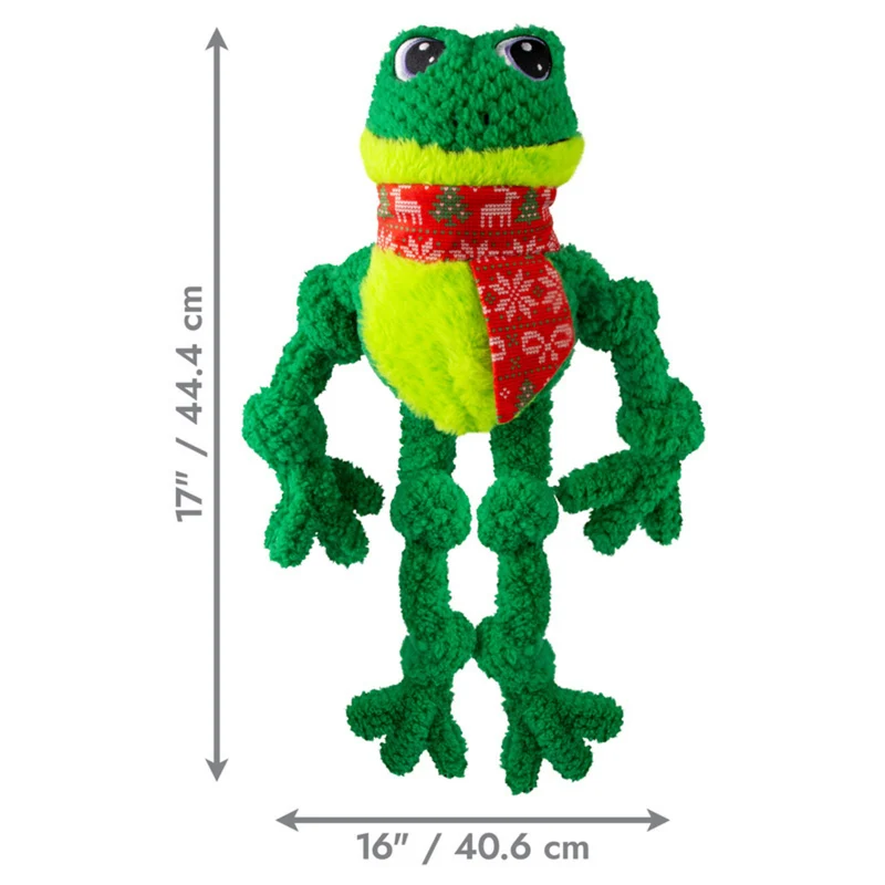 Xmas Holiday Knots Frog L/XL Limited Edition Hundespielzeug