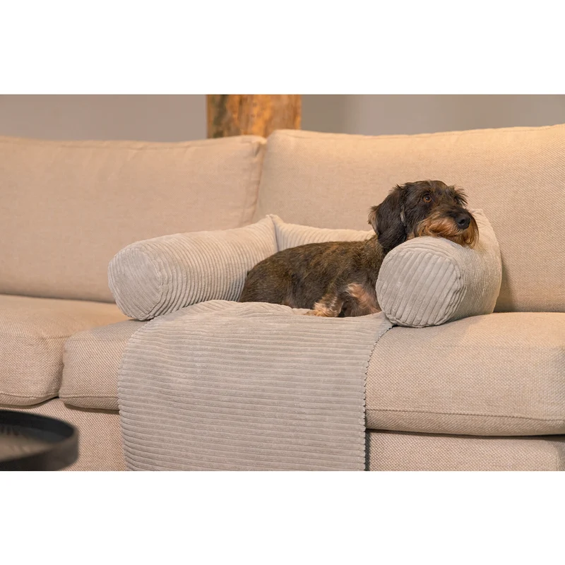 Sofa Hundekissen, Sofakissen für Hunde gerippt