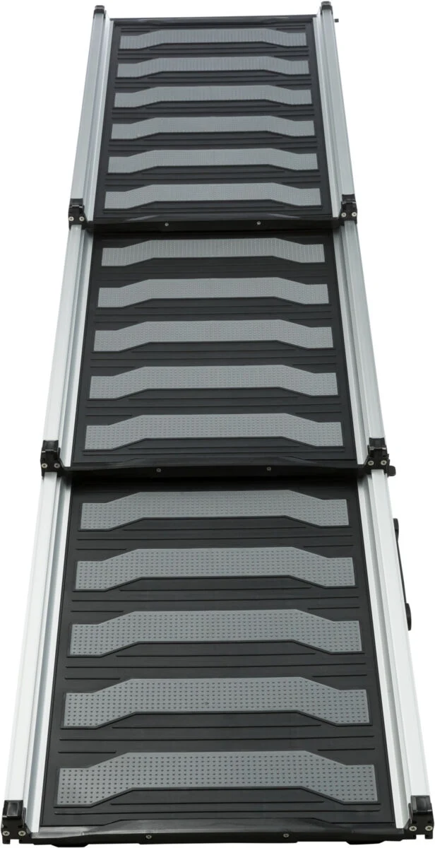 3-fach Teleskop-Rampe, Aluminium/TPR