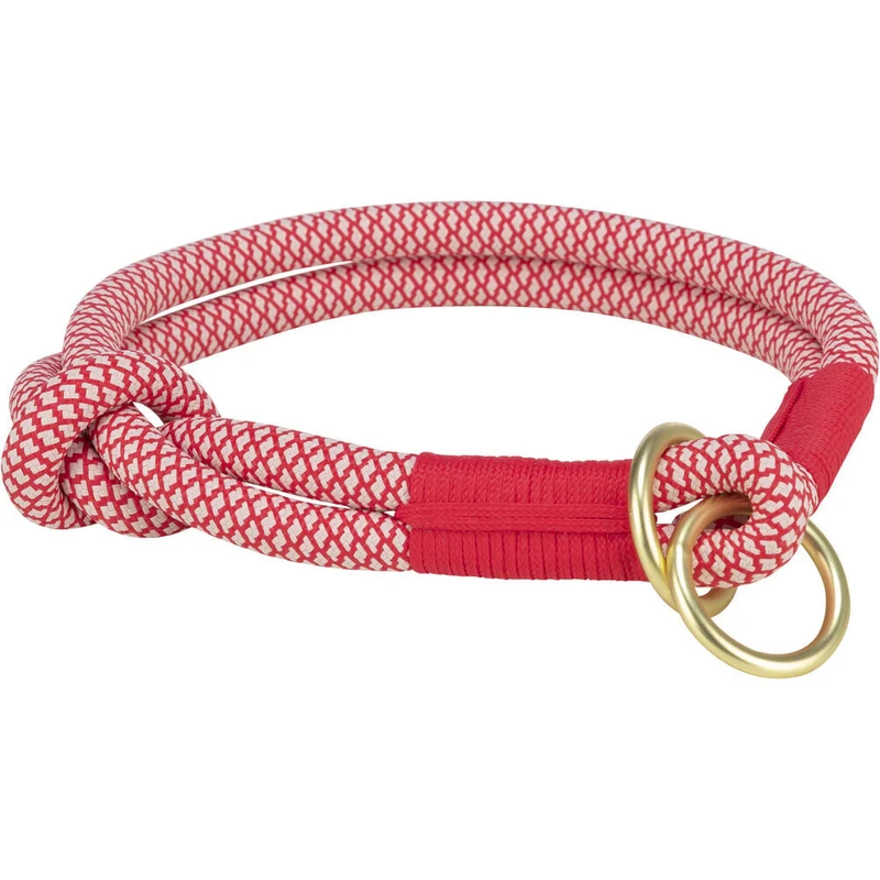 Soft Rope Zug Stopp Hundehalsband stufenlos verstellbar