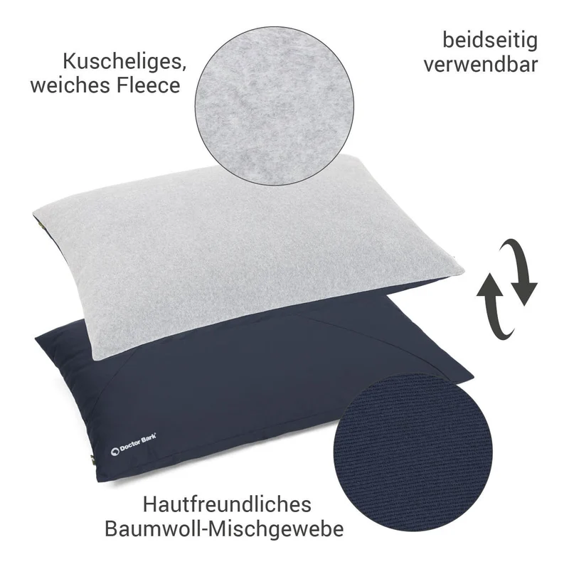 Doctor Bark Country-Kissen GreenLabel – waschbares Hundekissen