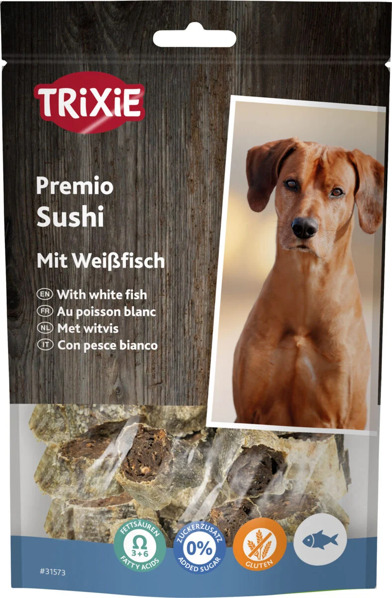 Sushi mit Weißfisch