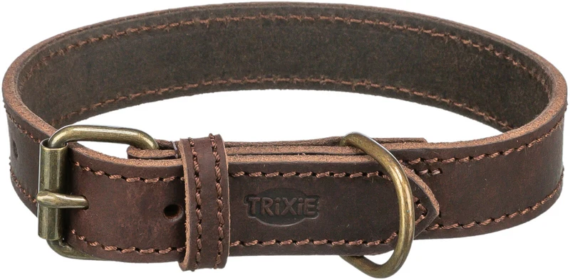 Rustic Fettleder-Halsband