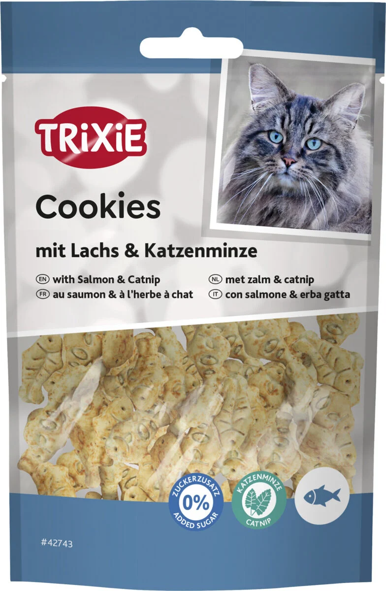 Cookies mit Lachs & Katzenminze