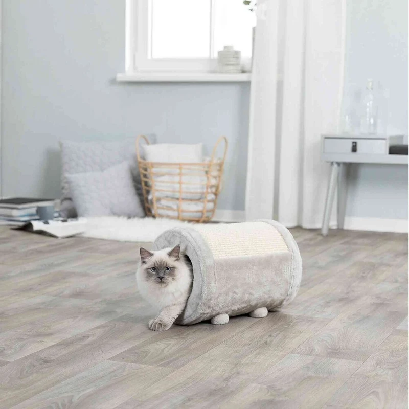 Katzen Kratzrolle mit Kissen