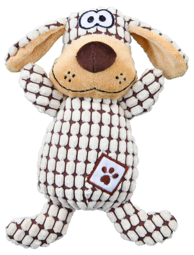 Hundespielzeug Plüschhund, geräuschlos