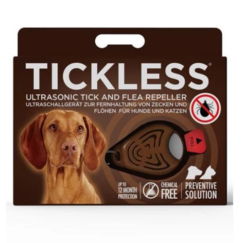 TickLess Pet Zecken- & Flohschutz | Dein chemiefreier Ultraschall-Anhänger für Hunde & Katzen