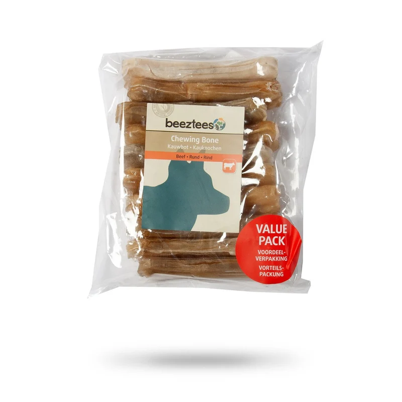 Beeztees Hundesnack Kauknochen Rinderhaut im Vorteilspack