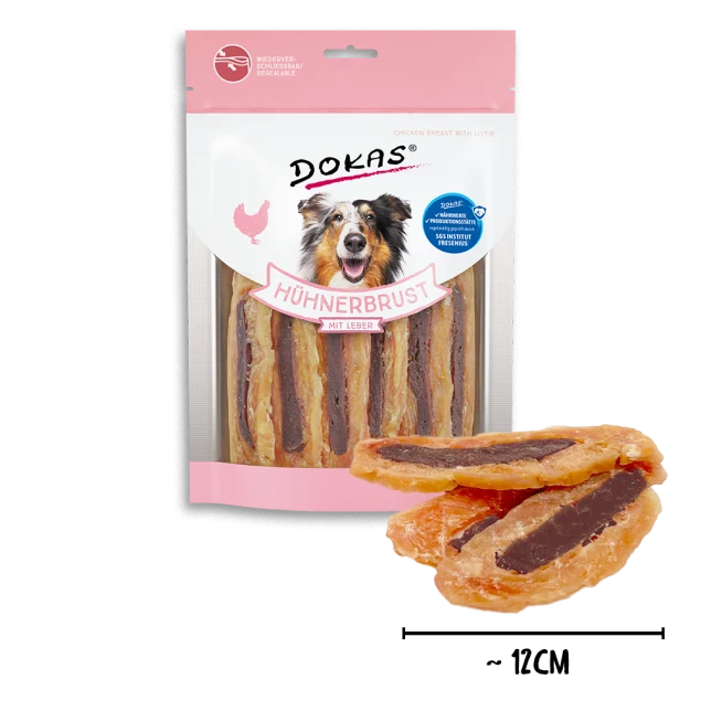 Dokas Hühnerbrust mit Leber