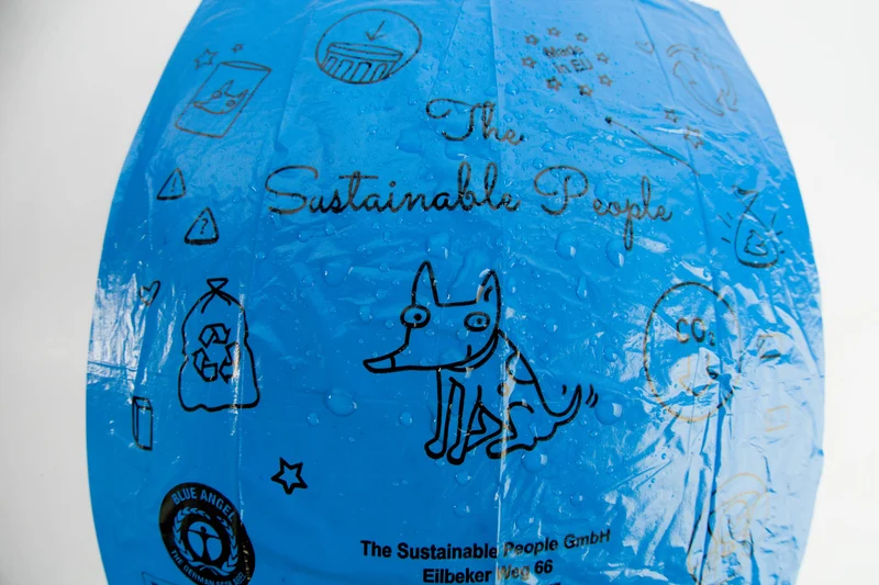 Recycling-Hundekotbeutel | 8 Rollen