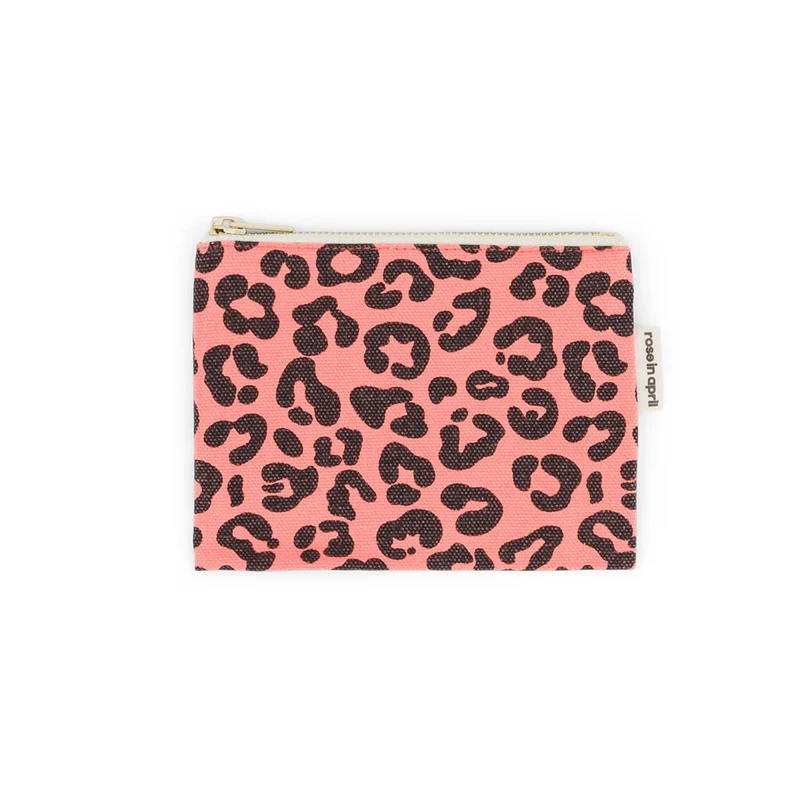 Pouch MARIE Leoprint/Koralle