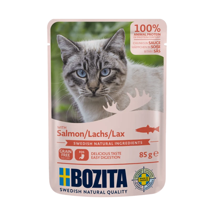 Bozita Cat PB Lachs – Nassfutter mit schwedischem Lachs