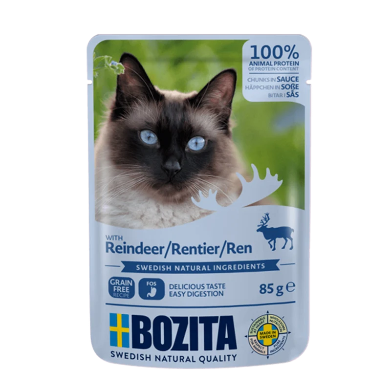 Bozita Cat PB Rentier – Natürliches Nassfutter aus den schwedischen Bergen