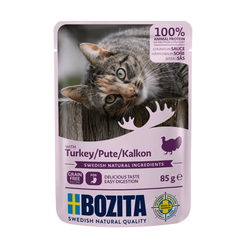 Bozita Cat PB Pute – Premium Nassfutter für Katzen mit frischer Pute