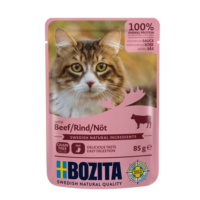 Bozita Cat PB Rind – Premium Nassfutter mit regionalem Rindfleisch