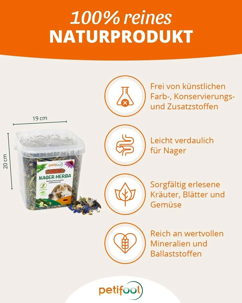 petifool Nager Herba - Nagerfutter