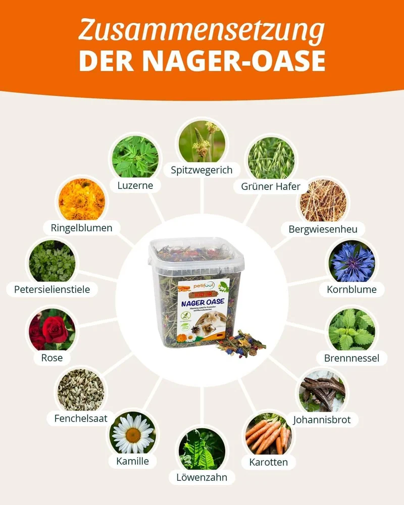 petifool Nager Oase - Nagerfutter
